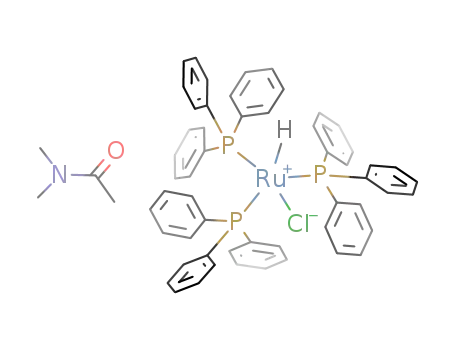 HRuCl(PPh<sub>3</sub>)3 * N,N-dimethylacetamide