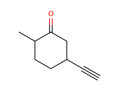 Cyclohexanone, 5-ethynyl-2-methyl-