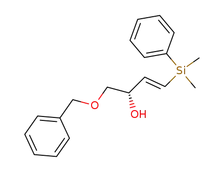 (E)-(S)-1-Benzyloxy-4-(dimethyl-phenyl-silanyl)-but-3-en-2-ol