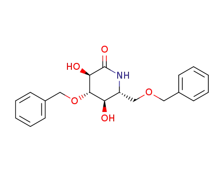 5-Amino-5-deoxy-3,6-di-O-benzyl-D-glucono-δ-lactam