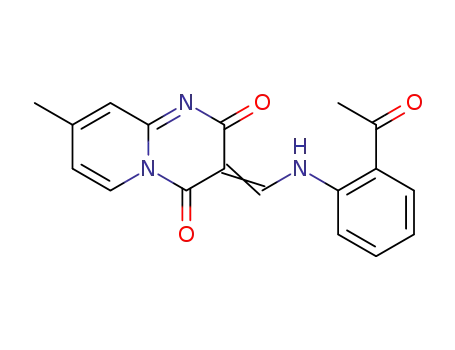 3-[(2-acetylanilino)methylidene]-8-methyl-2H-pyrido[1,2-a]pyrimidine-2,4-dione