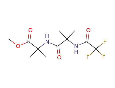 Trifluoracetyl-α-methylalanyl-α-methylalanin-methylester