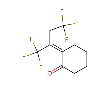2-[3,3,3-Trifluoro-1-trifluoromethyl-prop-(Z)-ylidene]-cyclohexanone