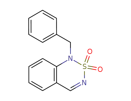 1-benzyl-1<i>H</i>-benzo[1,2,6]thiadiazine 2,2-dioxide