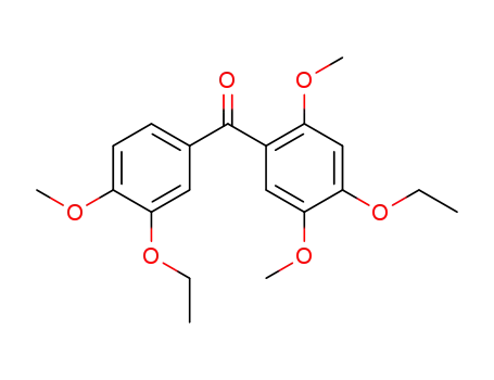 3'.4-Diethoxy-2.5.4'-trimethoxy-benzophenon