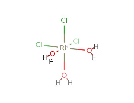 Molecular Structure of 13876-89-6 (Rhodium, triaquatrichloro-)