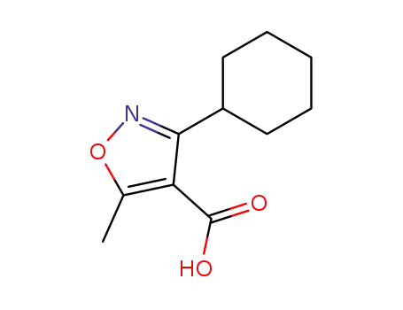 3-Cyclohexyl-5-methyl-1,2-oxazole-4-carboxylic acid