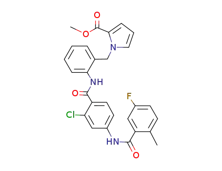 Molecular Structure of 955402-88-7 (C<sub>28</sub>H<sub>23</sub>ClFN<sub>3</sub>O<sub>4</sub>)