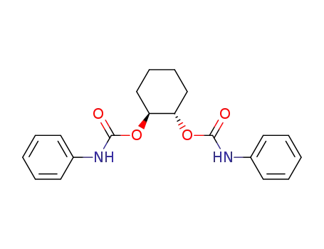 Molecular Structure of 106483-95-8 (<i>trans</i>-1.2-bis-phenylcarbamoyloxy-cyclohexane)