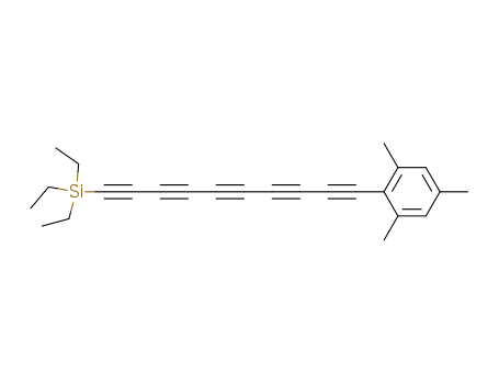 1-Triaethylsilyl-10-mesityl-deca-1,3,5,7,9-pentain