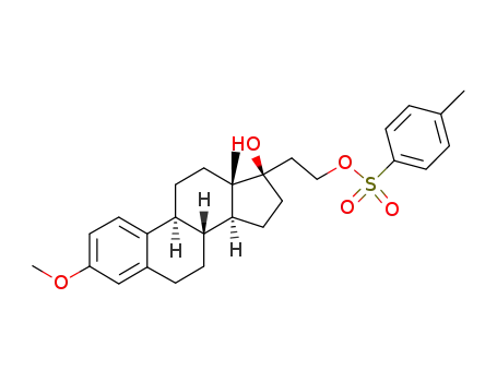 Molecular Structure of 16397-00-5 (2-[17-hydroxy-3-methoxyestra-1,3,5(10)-trien-17-yl]ethyl 4-methylbenzenesulfonate)