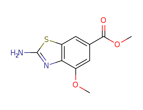 2-Amino-4-methoxy-6-benzothiazolecarboxylic acid methyl ester