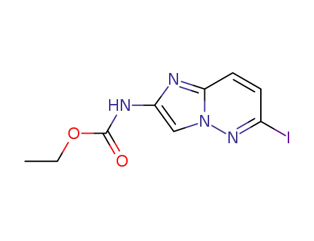 ethyl (6-iodoimidazo[1,2-b]pyridazin-2-yl)carbamate