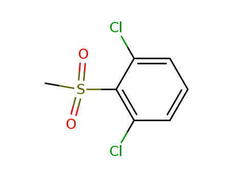 Molecular Structure of 4210-05-3 (2,6-DICHLOROPHENYLMETHYLSULFONE)