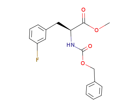 L-Phenylalanine, 3-fluoro-N-[(phenylmethoxy)carbonyl]-, methyl ester