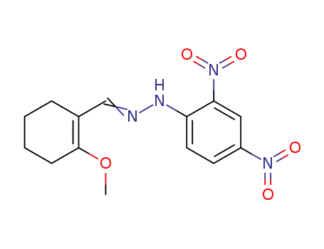2-Methoxy-cyclohexen-<sup>(1)</sup>-carbaldehyd-<sup>(1)</sup>-2.4-dinitro-phenylhydrazon