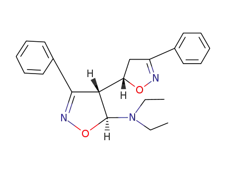 ((4<i>RS</i>,5'<i>SR</i>)-3,3'-diphenyl-(4<i>r</i><i>H</i>)-4,5,4',5'-tetrahydro-[4,5']biisoxazolyl-5<i>c</i>-yl)-diethyl-amine
