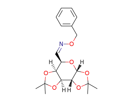 (Z)-1,2:3,4-di-O-isopropylidene-α-D-galacto-hexodialdo-1,5-pyranose-6-O-benzyloxime