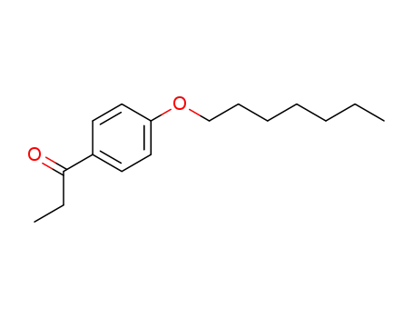 1-Heptyloxy-4-(1-oxo-propyl)-benzol