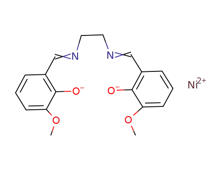 Molecular Structure of 41754-63-6 (Ni<sup>(2+)</sup>*C<sub>18</sub>H<sub>18</sub>N<sub>2</sub>O<sub>4</sub><sup>(2-)</sup>=NiC<sub>18</sub>H<sub>18</sub>N<sub>2</sub>O<sub>4</sub>)