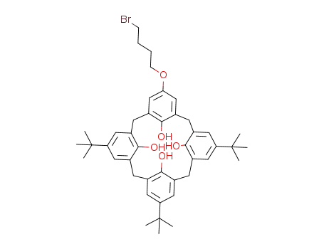 5-(4-bromobut-1-oxy)-11,17,23-tris(1,1-dimethylethyl)-25,26,27,28-tetrahydroxycalix[4]arene