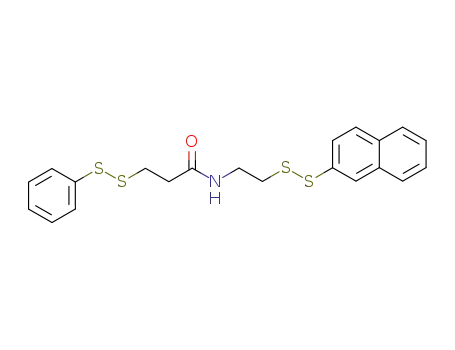 N-<4-(2-Naphthyl)-3,4-dithiabutyl>-5-phenyl-4,5-dithiapentansaeureamid