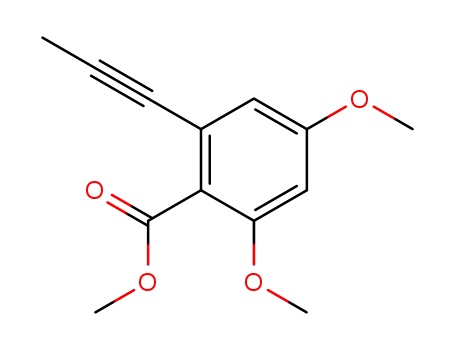 2-Propin-<sup>(1)</sup>-yl-4.6-dimethoxy-benzoesaeuremethylester