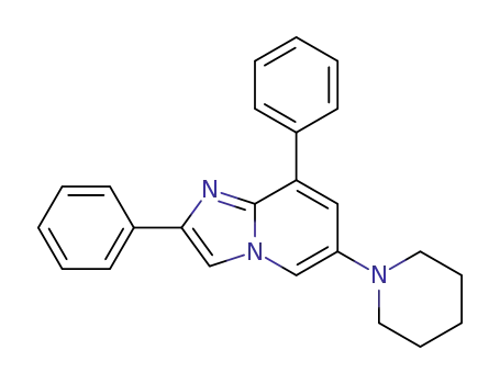 2,8-diphenyl-6-(piperidin-1-yl)imidazo[1,2-a]pyridine