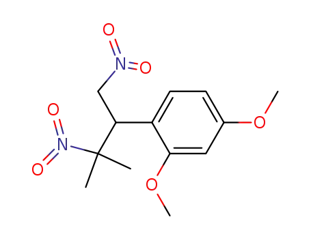 2,4-Dimethoxy-1-<1,3-dinitro-3-methyl-butyl-2>-benzol