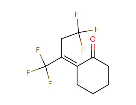 2-[3,3,3-Trifluoro-1-trifluoromethyl-prop-(E)-ylidene]-cyclohexanone