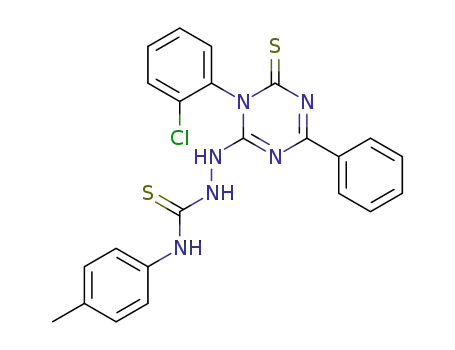 C<sub>23</sub>H<sub>19</sub>ClN<sub>6</sub>S<sub>2</sub>