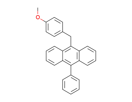 9-<4-Methoxy-benzyl>-10-phenyl-anthracen