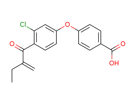 4-<3-Chlor-4-(2-methylen-butyryl)-phenoxy>-benzoesaeure