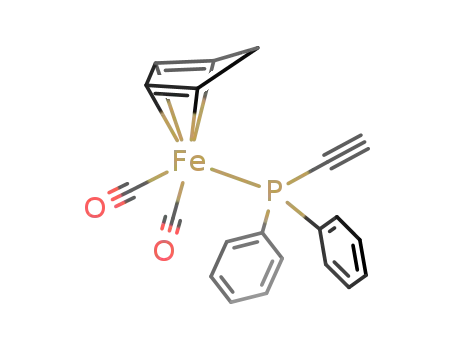 (η(4)-C5H6)Fe(CO)2(Ph2PC.tplbond.CH)