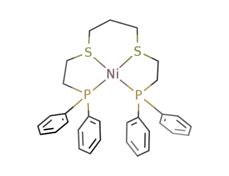 Ni((C<sub>6</sub>H<sub>5</sub>)2P(CH<sub>2</sub>)2S(CH<sub>2</sub>)3S(CH<sub>2</sub>)2P(C<sub>6</sub>H<sub>5</sub>)2)