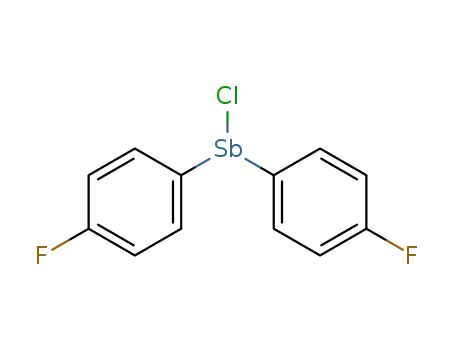 bis(p-fluorophenyl)antimony chloride