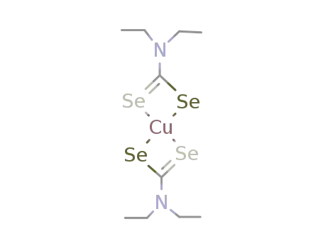 bis(diethyldiselenocarbamato)copper(II)