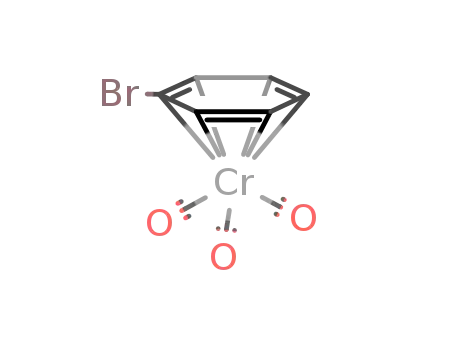 Molecular Structure of 12082-02-9 (Chromium, (h6-bromobenzene)tricarbonyl-)