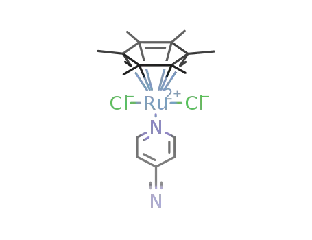 [(η6-hexamethylbenzene)RuCl2(4-cyanopyridine)]