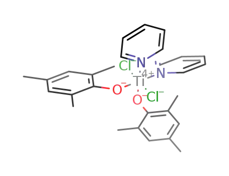 TiCl<sub>2</sub>(C<sub>9</sub>H<sub>11</sub>O)2(C<sub>5</sub>H<sub>5</sub>N)2