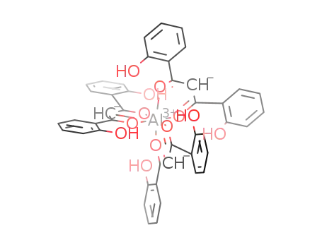 Al((HOC<sub>6</sub>H<sub>4</sub>CO)2CH)3