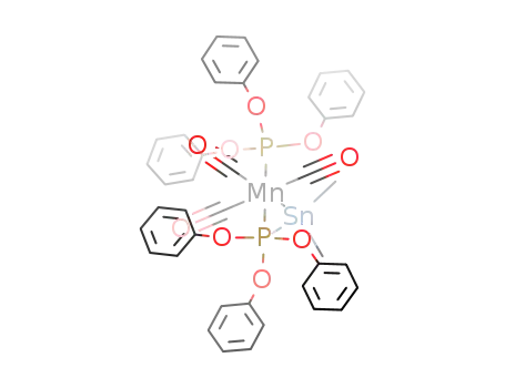 (CH<sub>3</sub>)3SnMn(CO)3(P(OC<sub>6</sub>H<sub>5</sub>)3)2