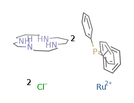 dichloro(1,4,8,12-tetraazacyclopentadecane)bis(triphenylphosphine)ruthenium(II)