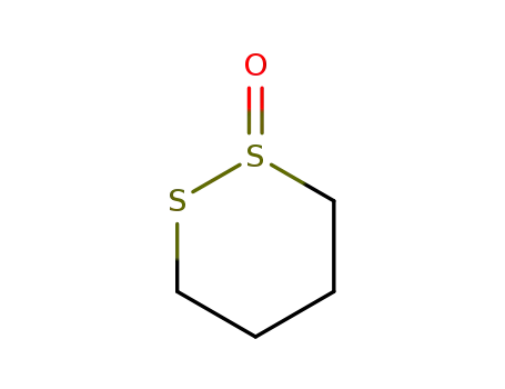 Molecular Structure of 7153-76-6 (1,2-dithiane 1-oxide)