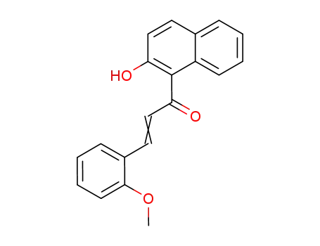 Molecular Structure of 28753-47-1 (1-Hydroxy-2-naphthyl-2-methoxystyrylketon)