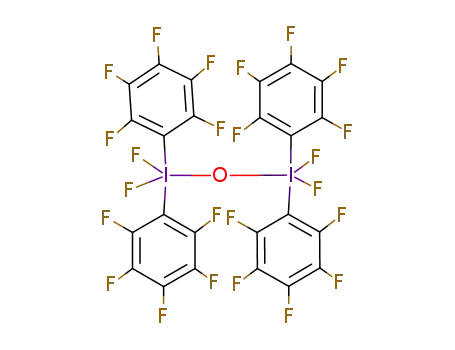 μ-oxotetrakis(pentafluorophenyl)tetrafluorodiiodine(V)