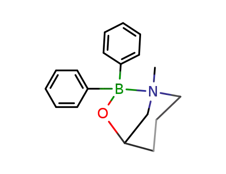 (N->B)-diphenyl(1-methyl-3-piperidyloxy)borane