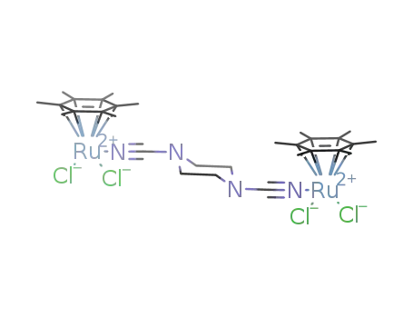 [Ru(C<sub>6</sub>(CH<sub>3</sub>)6)Cl<sub>2</sub>]2(C<sub>4</sub>H<sub>8</sub>(CN<sub>2</sub>)2)