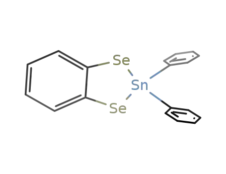 Molecular Structure of 113558-40-0 (1,3,2-Benzodiselenastannole, 2,2-diphenyl-)