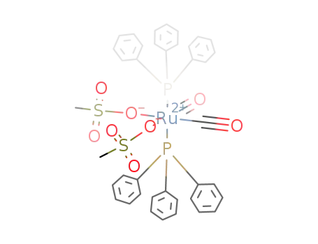[Ru(CH<sub>3</sub>SO<sub>3</sub>)2(CO)2(P(C<sub>6</sub>H<sub>5</sub>)3)2]